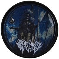 Burning Witches - Patch Round Of Winter (10 Cm) in der Gruppe MERCHANDISE / Stoffaufnäher / Heavy Metal bei Bengans Skivbutik AB (5574612)