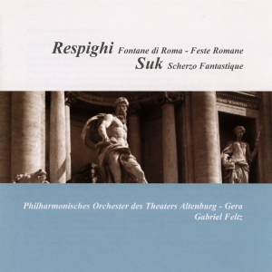 Respighi/Suk - Fontane Di Roma & Feste Di Rima / S in der Gruppe CD / Klassiskt bei Bengans Skivbutik AB (5574667)