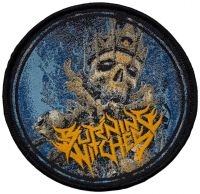 Burning Witches - Patch Round Skull (9,7 Cm) in der Gruppe UNSERE TIPPS / Freitagsveröffentlichungen / Freitag der 13 Dezember 2024 bei Bengans Skivbutik AB (5574679)
