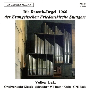 Lutz Volker - Orgelwerke Der Klassik in der Gruppe CD / Klassiskt bei Bengans Skivbutik AB (5574865)