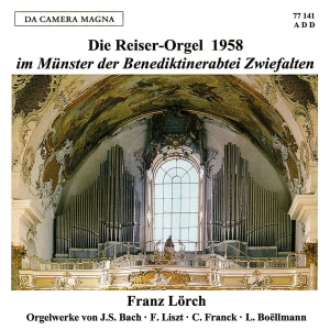 Franz Lörch - J. S. Bach/F. Liszt/C. Franck/L. Bo in der Gruppe CD / Klassiskt bei Bengans Skivbutik AB (5574866)