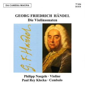Händel - Violin Sonatas Hwv 361/364/368/370- in der Gruppe CD / Klassiskt bei Bengans Skivbutik AB (5574871)