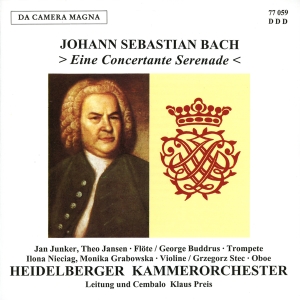 J. S. Bach - Eine Concertante Serenade in der Gruppe CD / Klassiskt bei Bengans Skivbutik AB (5574872)