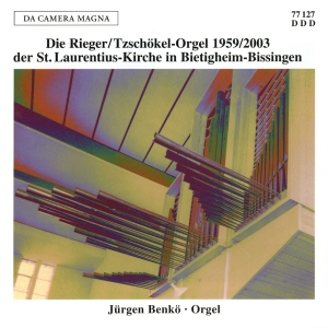 Benkö Jürgen - The Rieger-Tzschökel-Organ 1959/200 in der Gruppe CD / Klassiskt bei Bengans Skivbutik AB (5574874)