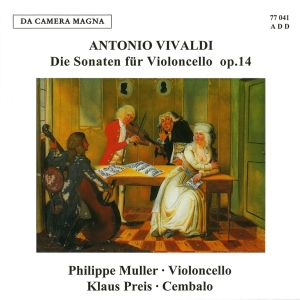 Vivaldi - Cello Sonatas Op. 14 in der Gruppe CD bei Bengans Skivbutik AB (5574884)