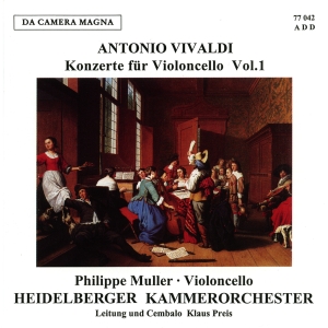 Vivaldi - Cello Concertos, Vol. 1 in der Gruppe CD / Klassiskt bei Bengans Skivbutik AB (5574887)