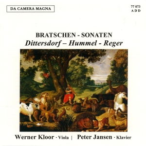 Werner Kloor Peter Jansen - Sonatas For Viola in der Gruppe CD / Klassiskt bei Bengans Skivbutik AB (5574889)