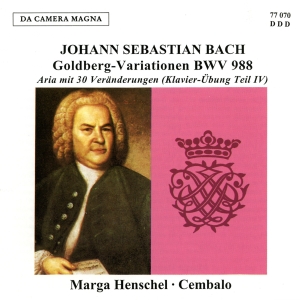 Bach J S - Goldberg Variations Bwv 988 in der Gruppe CD / Klassiskt bei Bengans Skivbutik AB (5574891)