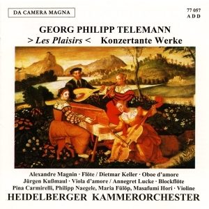 Telemann G P - Les Plaisirs in der Gruppe CD / Klassiskt bei Bengans Skivbutik AB (5574893)