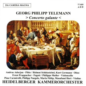 Telemann G P - Concerto Galante in der Gruppe CD / Klassiskt bei Bengans Skivbutik AB (5574897)