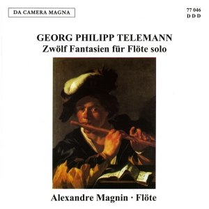 Telemann G P - 12 Fantasias For Solo Flute in der Gruppe CD / Klassiskt bei Bengans Skivbutik AB (5574975)