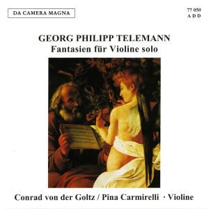 Telemann G P - Fantasias For Solo Violin in der Gruppe CD / Klassiskt bei Bengans Skivbutik AB (5574978)