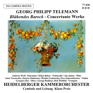 Telemann G P - Largo E Staccato - Concertante in der Gruppe CD / Klassiskt bei Bengans Skivbutik AB (5574979)