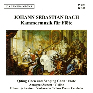 Bach J S - Flute Sonatas Bwv 1013/1033/1035/10 in der Gruppe CD / Klassiskt bei Bengans Skivbutik AB (5574984)