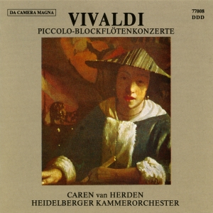 Vivaldi - Concertos For Sopranino Recorder in der Gruppe CD / Klassiskt bei Bengans Skivbutik AB (5574994)