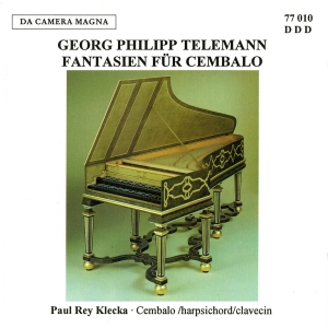 Telemann G P - Fantasias For Harpsichord in der Gruppe CD / Klassiskt bei Bengans Skivbutik AB (5574996)