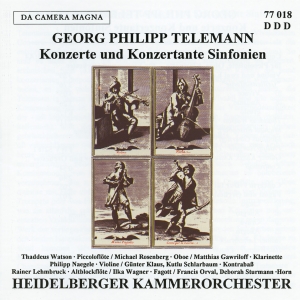 Telemann G P - Various Concertos in der Gruppe CD / Klassiskt bei Bengans Skivbutik AB (5575001)