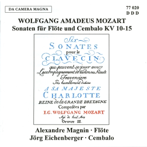 Mozart W A - 6 Flute Sonatas K 10-15 in der Gruppe CD bei Bengans Skivbutik AB (5575003)