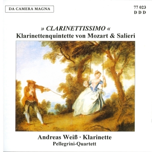 Mozart/Salieri - Clarinet Quintets in der Gruppe CD / Klassiskt bei Bengans Skivbutik AB (5575006)