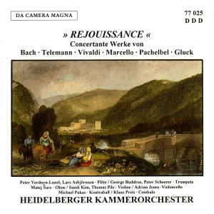 Heidelberger Kammerorchester - Rejouissance in der Gruppe CD / Klassiskt bei Bengans Skivbutik AB (5575008)