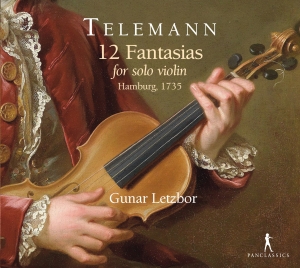Telemann G P - 12 Fantasias For Solo Violin, Twv 4 in der Gruppe CD / Klassiskt bei Bengans Skivbutik AB (5575039)