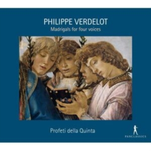 Philippe Verdelot - Madrigals For Four Voices in der Gruppe CD / Klassiskt bei Bengans Skivbutik AB (5575043)