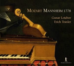 Mozart W A - Mannheim 1778 - Sonatas Kv 301, 302 in der Gruppe CD bei Bengans Skivbutik AB (5575056)