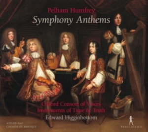 Pelham Humfrey - Symphony Anthems in der Gruppe CD / Klassiskt bei Bengans Skivbutik AB (5575069)