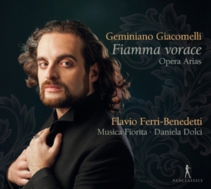 Geminiano Giacomelli - Fiamma Vorace - Opera Arias in der Gruppe CD / Klassiskt bei Bengans Skivbutik AB (5575072)