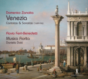 Domenico Zanatta - Venezia - Cantatas And Sonatas in der Gruppe CD / Klassiskt bei Bengans Skivbutik AB (5575086)