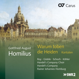 Homilius - Gottfried August Homilius - Warum T in der Gruppe CD / Klassiskt bei Bengans Skivbutik AB (5575090)