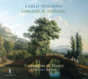 Carlo Tessarini - Concerti & Sinfonie in der Gruppe CD / Klassiskt bei Bengans Skivbutik AB (5575130)