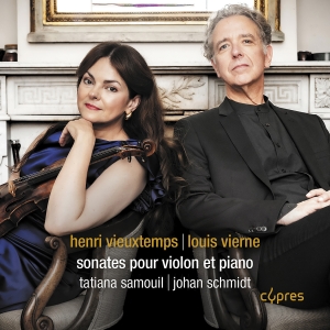 Vieuxtemps/Vierne - Sonates Pour Violon Et Piano in der Gruppe CD bei Bengans Skivbutik AB (5575300)