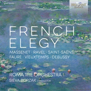 Roma Tre Orchestra Sieva Borzak - French Elegy in der Gruppe CD bei Bengans Skivbutik AB (5575319)