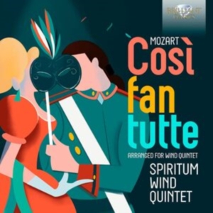 W A Mozart - Cosi Fan Tutte, Arranged For Wind Q in der Gruppe CD / Klassiskt bei Bengans Skivbutik AB (5575321)
