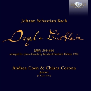 J.S. Bach - Orgelbuchlein, Bwv 599-644 Arranged in der Gruppe CD bei Bengans Skivbutik AB (5575324)