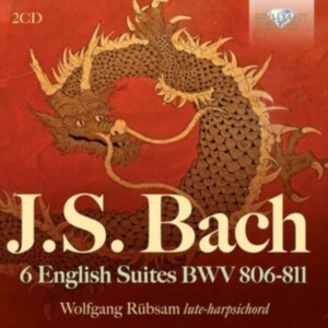 J.S. Bach - 6 English Suites, Bwv 806-811 in der Gruppe CD / Klassiskt bei Bengans Skivbutik AB (5575326)