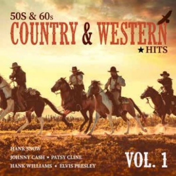 Various Artists - 50S & 60S Country & Western Hits in der Gruppe VINYL / Bestseller bei Bengans Skivbutik AB (5575491)