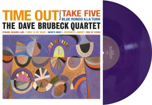 Dave Brubeck Quartet - Time Out (Purple Vinyl Lp) in der Gruppe VINYL / Jazz bei Bengans Skivbutik AB (5575535)