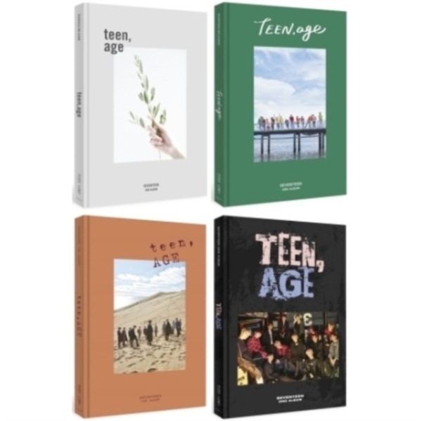 Seventeen - 2nd Album / TEEN, AGE (Random ver.) in der Gruppe CD / K-Pop bei Bengans Skivbutik AB (5575720)