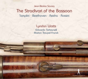 Lyndon Watts - Jean Nicolas Savary - The Stradivar in der Gruppe CD / Klassiskt bei Bengans Skivbutik AB (5575752)
