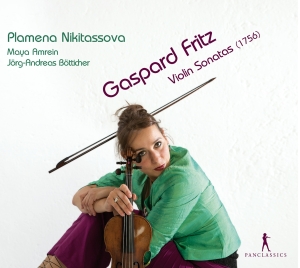 Gaspard Fritz - Violin Sonatas Op. 3 in der Gruppe CD / Klassiskt bei Bengans Skivbutik AB (5575758)