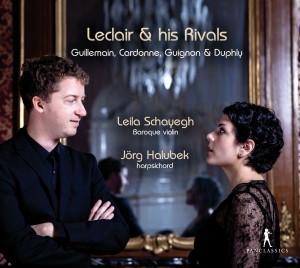 Leila Schayegh Jörg Halubek - Leclair & His Rivals in der Gruppe CD / Klassiskt bei Bengans Skivbutik AB (5575773)