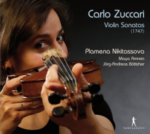 Carlo Zuccari - Violin Sonatas in der Gruppe CD / Klassiskt bei Bengans Skivbutik AB (5575776)