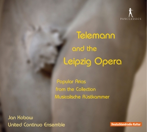 Jan Kobow United Continuo Ensemble - Telemann And The Leipzig Opera in der Gruppe CD / Klassiskt bei Bengans Skivbutik AB (5575792)