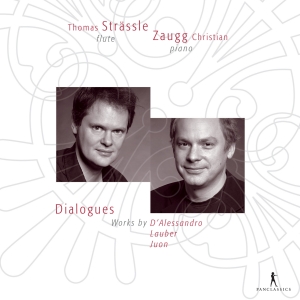 Thomas Strässle Christian Zaugg - Dialogues - Works For Flute & Piano in der Gruppe CD / Klassiskt bei Bengans Skivbutik AB (5575924)