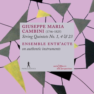 Giuseppe Maria Cambini - String Quintets Nos. 1, 4 & 23 in der Gruppe CD bei Bengans Skivbutik AB (5575929)