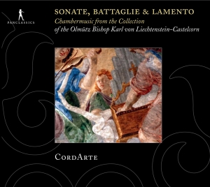 Cordarte - Sonate, Battaglie & Lamento - Chamb in der Gruppe CD / Klassiskt bei Bengans Skivbutik AB (5575944)