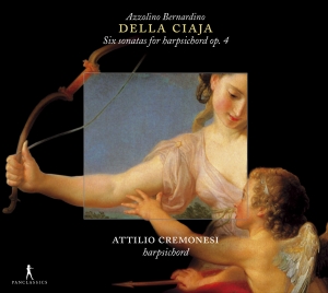 A.B. Della Ciaja - Six Sonatas For Harpsichord Op. 4 in der Gruppe CD bei Bengans Skivbutik AB (5575946)