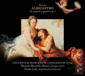 Henrici Albicastro - 12 Concerti A Quattro Op. 7 in der Gruppe CD / Klassiskt bei Bengans Skivbutik AB (5575958)